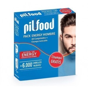 Pilfood Energy Pack for Men, 60 капсул + шампунь ATC, 200 мл. - Лаборатория Серра Памис