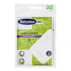 Повязка Salvelox Maxi Cover 76 x 54 мм, 5 шт - Orkla