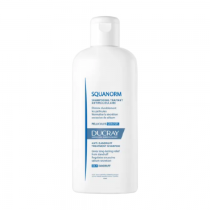 Шампунь Squanorm Anti-Dandruff Treatment Shampoo - жирная перхоть, 200 мл - Ducray