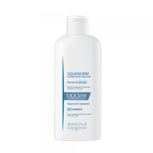 Шампунь Squanorm Anti-Dandruff Treatment Shampoo - сухая перхоть, 200 мл - Ducray